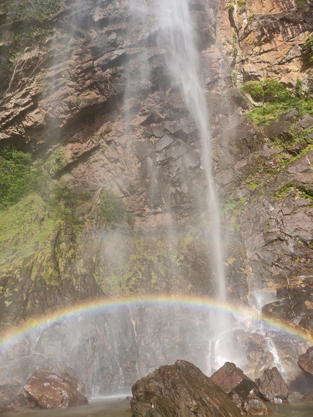  A rainbow at the end of a hike Rainbow Falls Kuantan Malaysia x