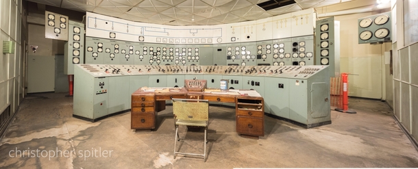  abandoned power control station