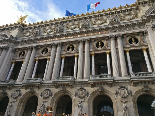  Academie Nationale de Musique Palais Garnier Paris By Charles Garnier