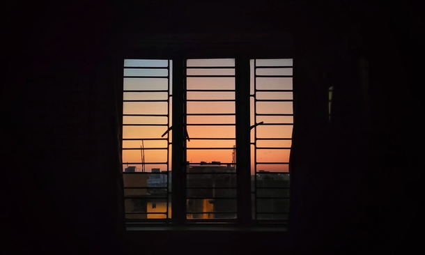  AM from my bedroom window Kolkata India