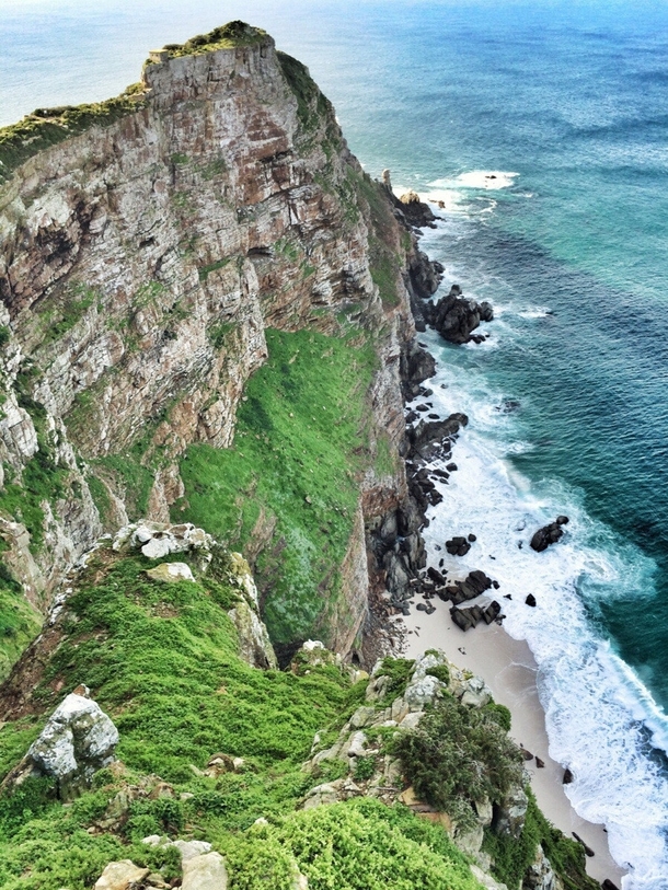  Cape Point South Africa The southernmost tip of the continent Atlantic Ocean on the right side Indian Ocean on the left x