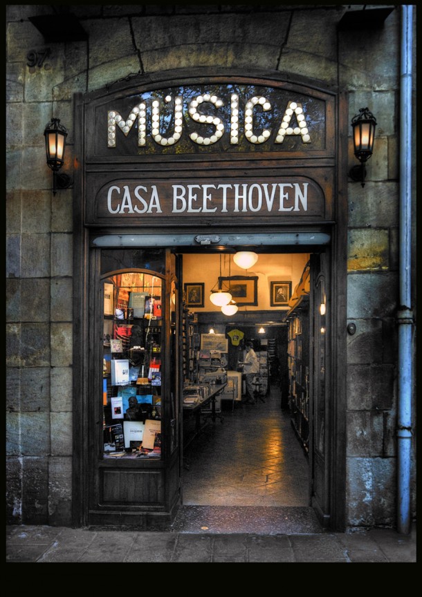  Casa Beethoven  Las Ramblas Barcelona Spain 