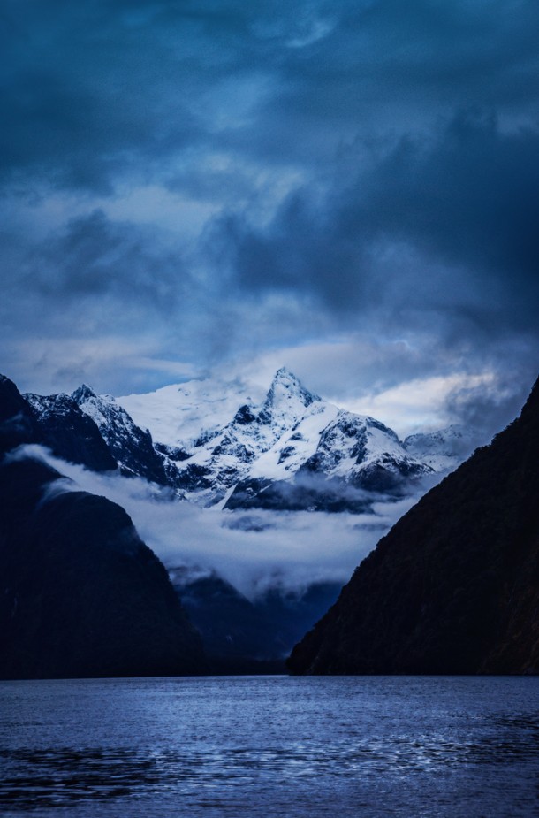  Deep in Milford Sound by Stuck in Customs