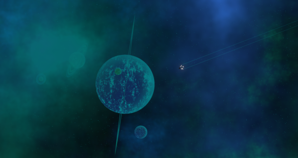  Ive been working on a space generator of sorts for a game Im making and heres the result so far thought you guys might find it as beautiful as I do