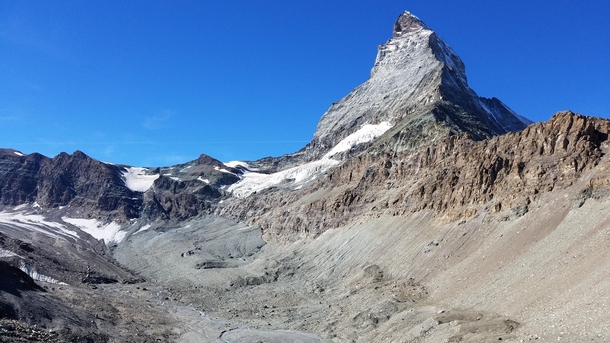  months of physical therapy took the trip to hike up close to the Matterhorn as my reward Zermatt SUI 