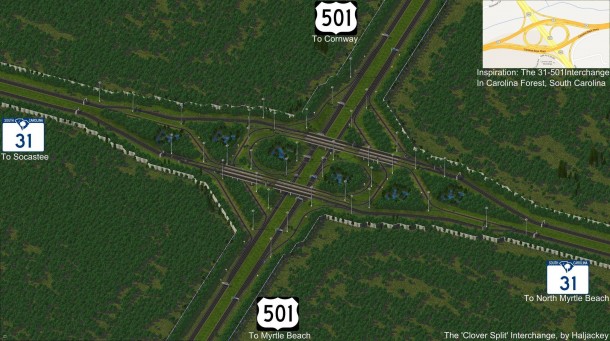  More SimCity  Interchange Recreation Because Why Not x