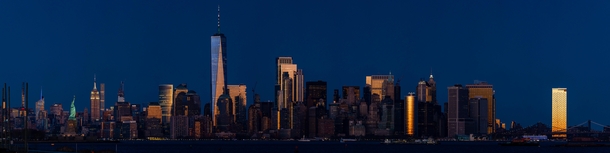  NYC Twilight Skyline