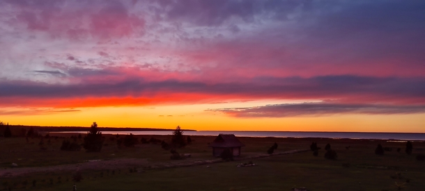  Sunset at Saaremaa Estonia