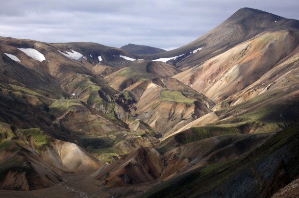  Surreal landscape Landmannalaugur Iceland 