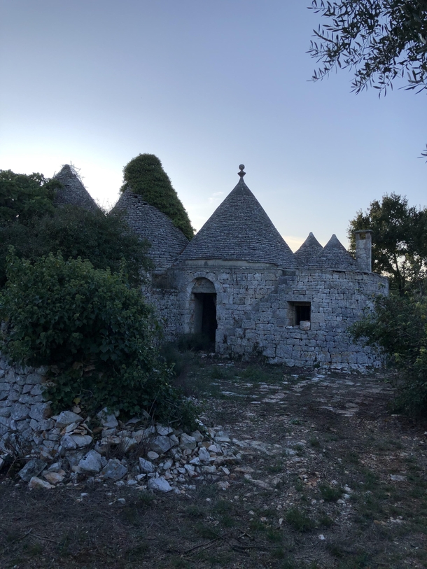  The beauty of the abandoned Trulli in Puglia Italy September  