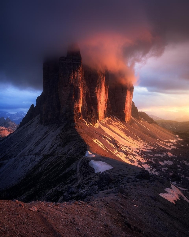  The Burning Peaks - DolomitesItaly x One of the best evenings in my photography life