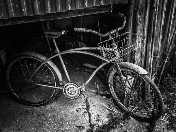  Vintage bicycle found in abandoned barn Nashville Indiana
