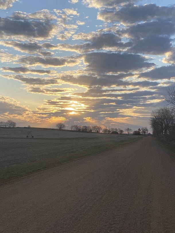 A beautiful morning in Nebraska