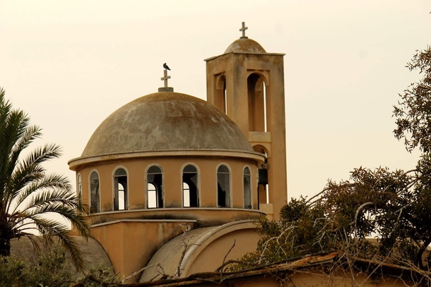 A church in Varosha Famagusta Cyprus