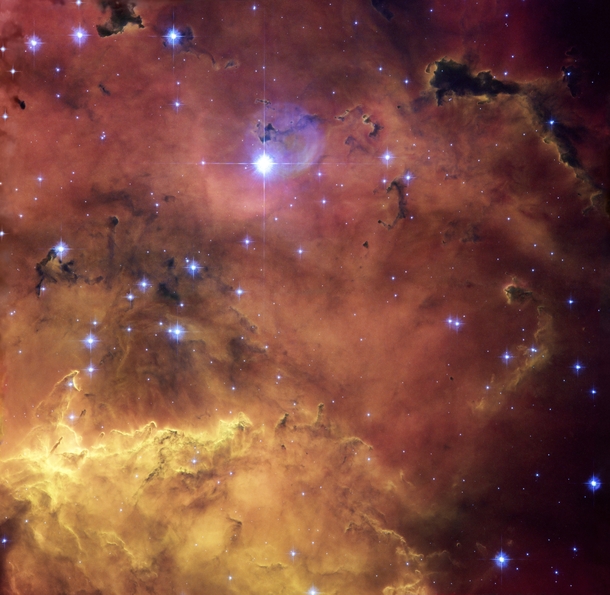 A cosmic concoction in NGC  