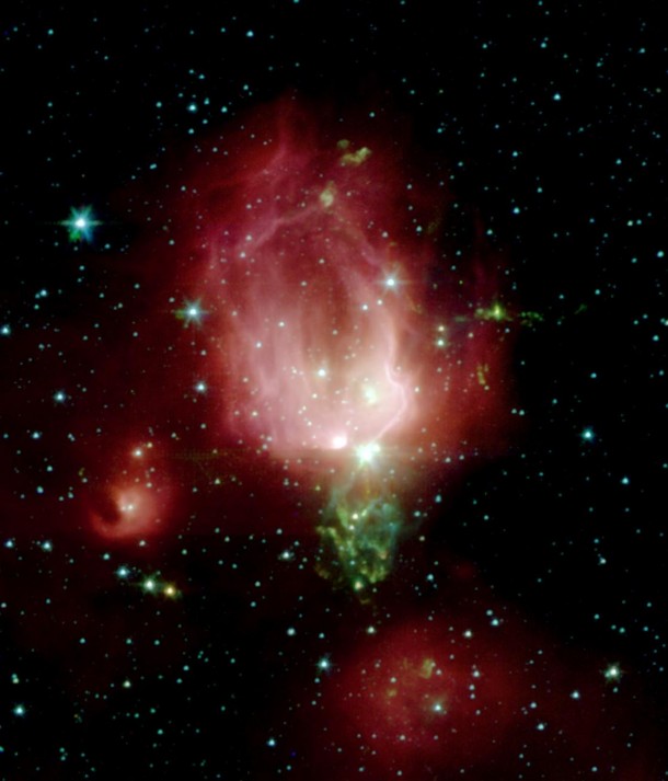 A Cosmic Rosebud - The NGC  Nebula 