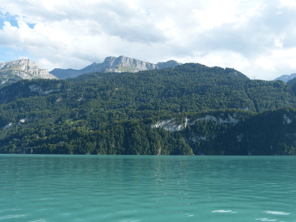 A cruise on Lake Brienz Switzerland 