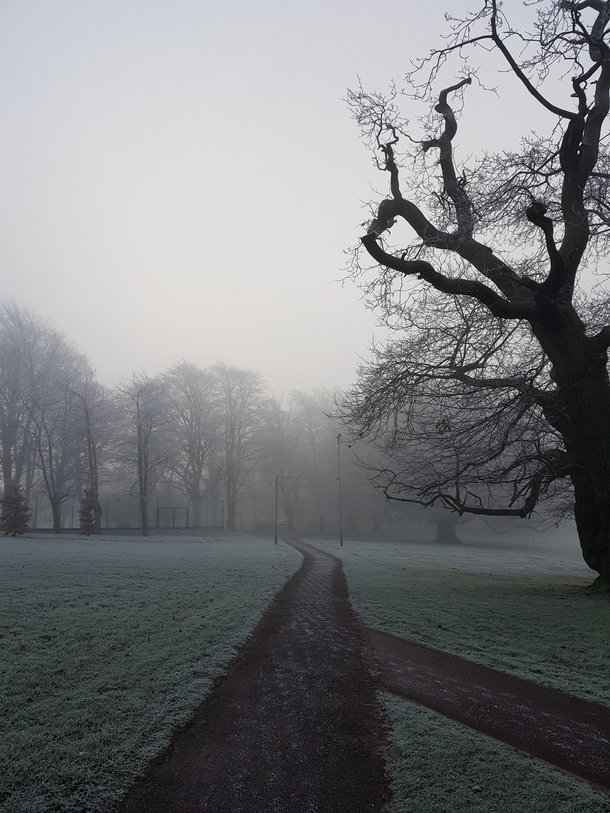 A foggy winter morning Taken a few weeks ago in Nottingham