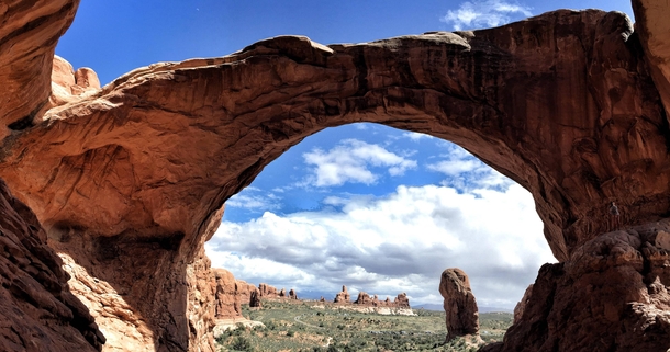 A little Earthporn for the Double Arch in Utah 