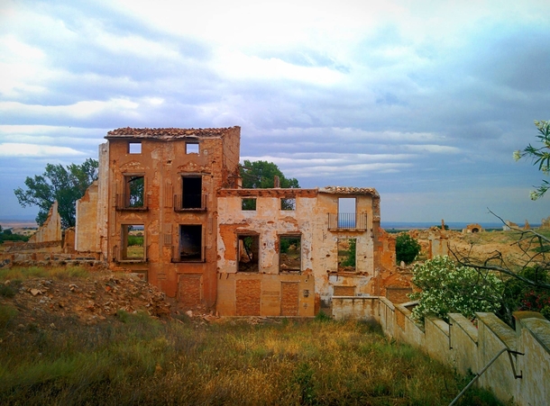 A photo from Belchite Aragn a town destroyed by fascists during the Spanish civil war  by Ian Paul