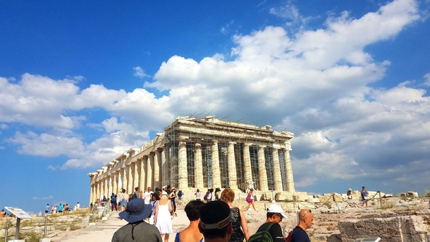 A picture I took of the Parthenon from my trip to Greece 