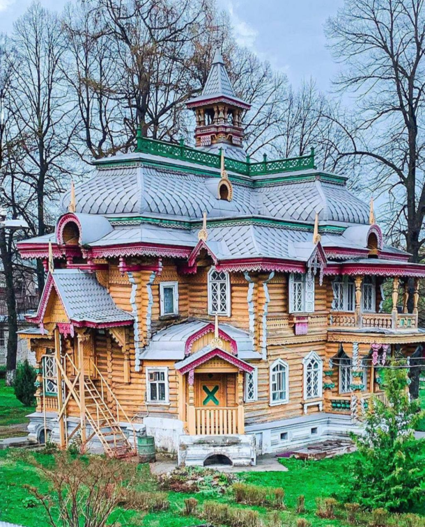 A Russian dacha from s Volodarsk Nizhny Novgorod region Russia