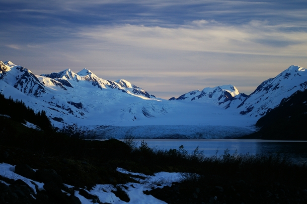 A shot my dad took at Harriman Glacier Alaska 