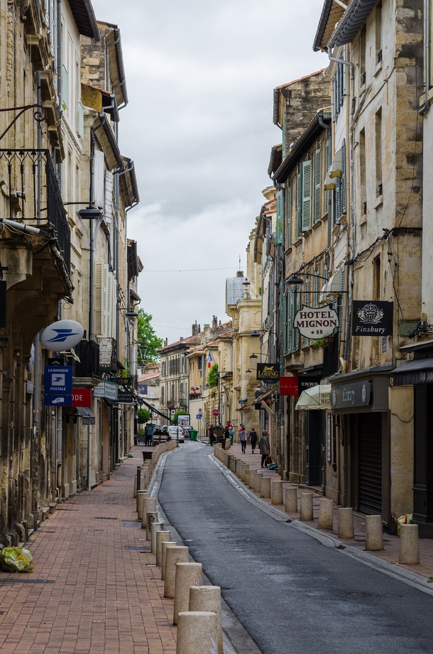 A side street in Avignon France 