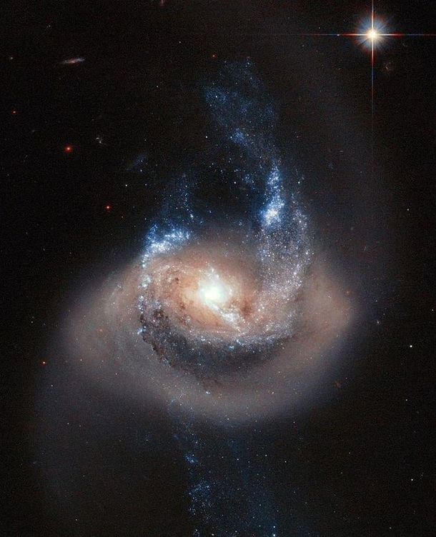 A spiral galaxy of NGC 