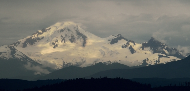 A stormy Mt Baker Washington State x