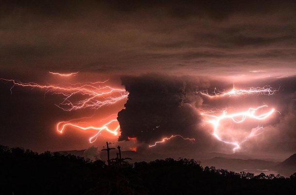 A thunderous eruption in the Philippines