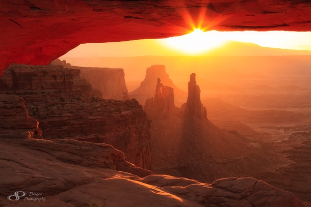 A Window with a View - the Mesa Arch Utah  photo by Dragon Photography