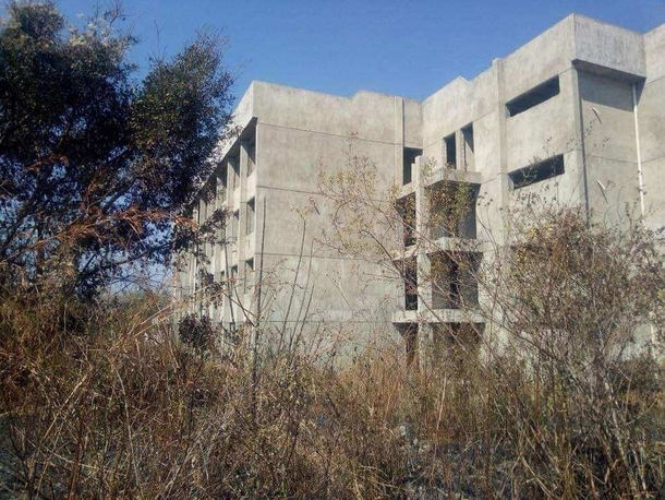 Abandoned agricultural university in Zambia