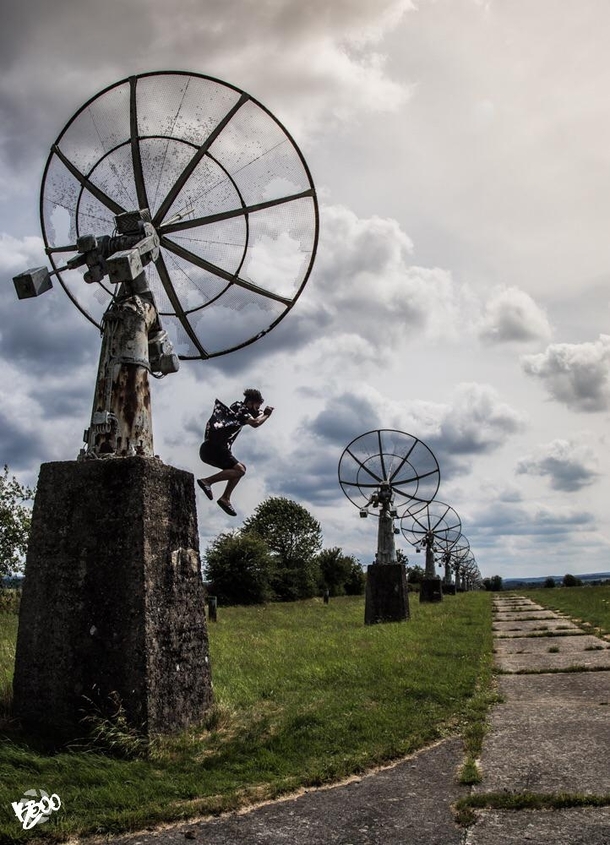 Abandoned antenna in Germany