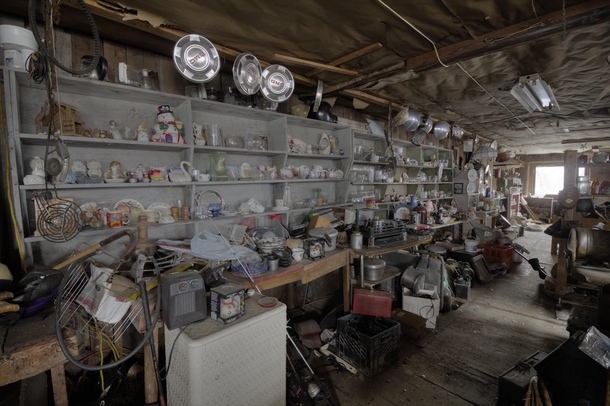 Abandoned AntiqueThrift Store with Everything Left Behind 