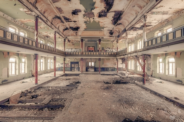 Abandoned ballroom in Germany  by Johnny Wasted