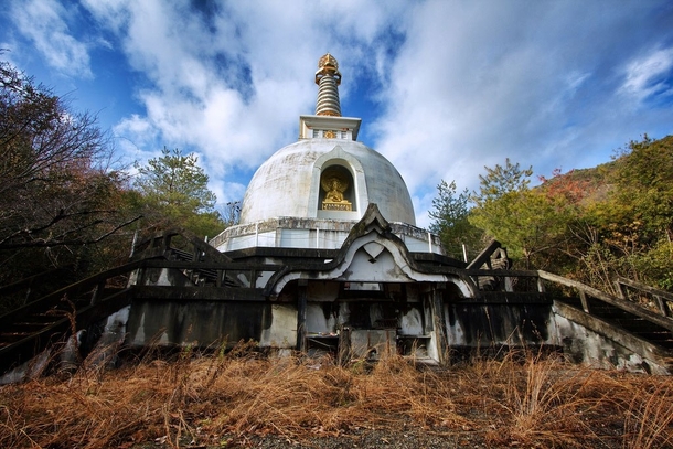 Abandoned Buddhist Shrine by Chris Luckhardt