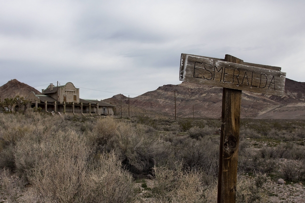 Abandoned Casino Rhyolite Nevada 