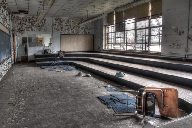 Abandoned choir room Abandoned for  years and counting check out the comments to see the a video of the place
