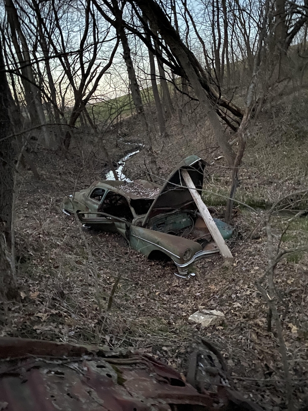 Abandoned  Chrysler Windsor in Iowa