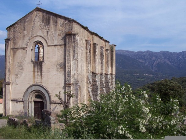 Abandoned Church in Zigliara Corsica 