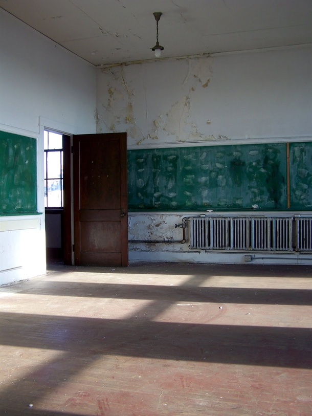Abandoned Classroom Boston MA 