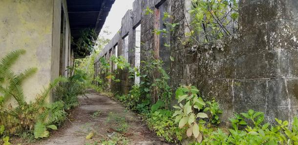Abandoned compound belonging to Pablo Escobar Located on an island off the coast of Panama this compound and nearby airstrip were used to help smuggle cocaine from Colombia to the US 