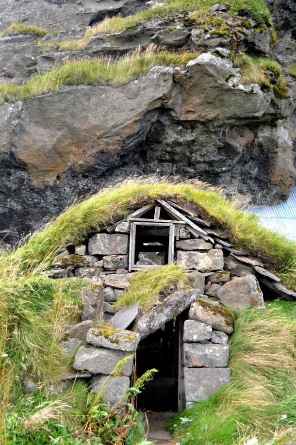 Abandoned Elf house in Iceland 