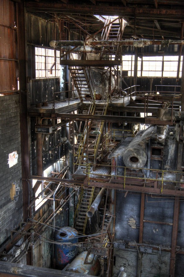 Abandoned factory outside of Baltimore 
