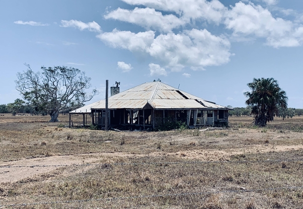 Abandoned farm house in Central QLD Australia