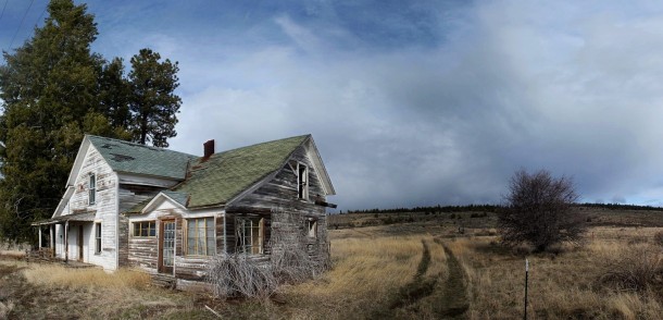 Abandoned Farmhouse - Fox Oregon 