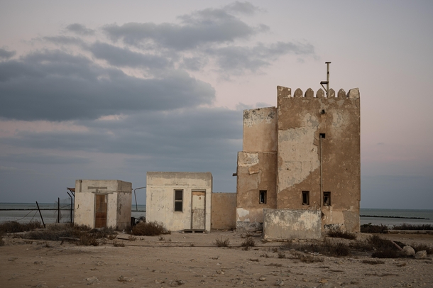 Abandoned fishing village - deserted after Qatar discovered oil 