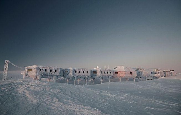 Abandoned Ghost Base on Brunt Ice Shelf Still Operating After Researchers Were Forced to Abandon It - Antarctica