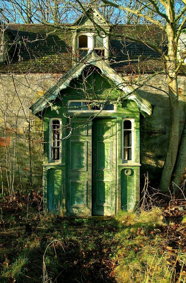 Abandoned home in Inverness Scotland 